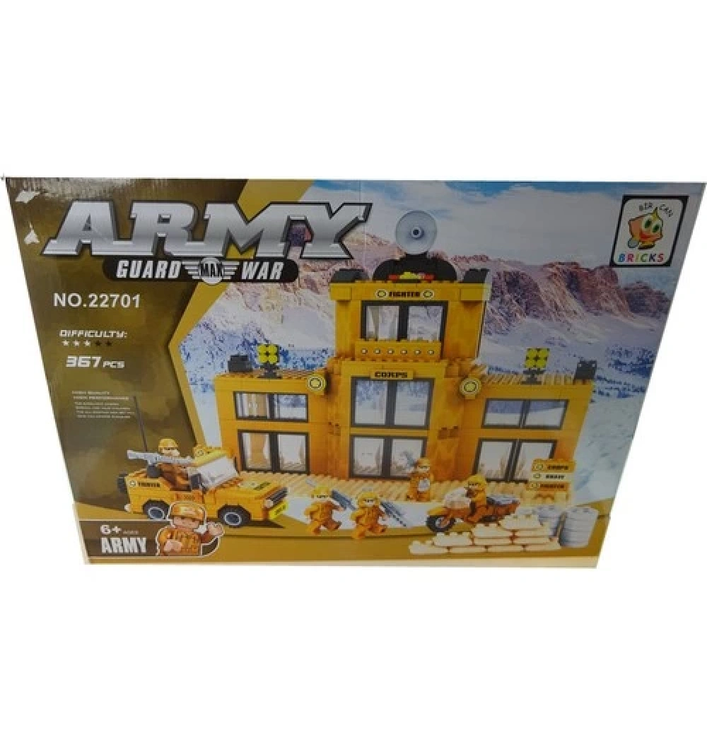 Bricks 367 Parça Asker Seti Lego