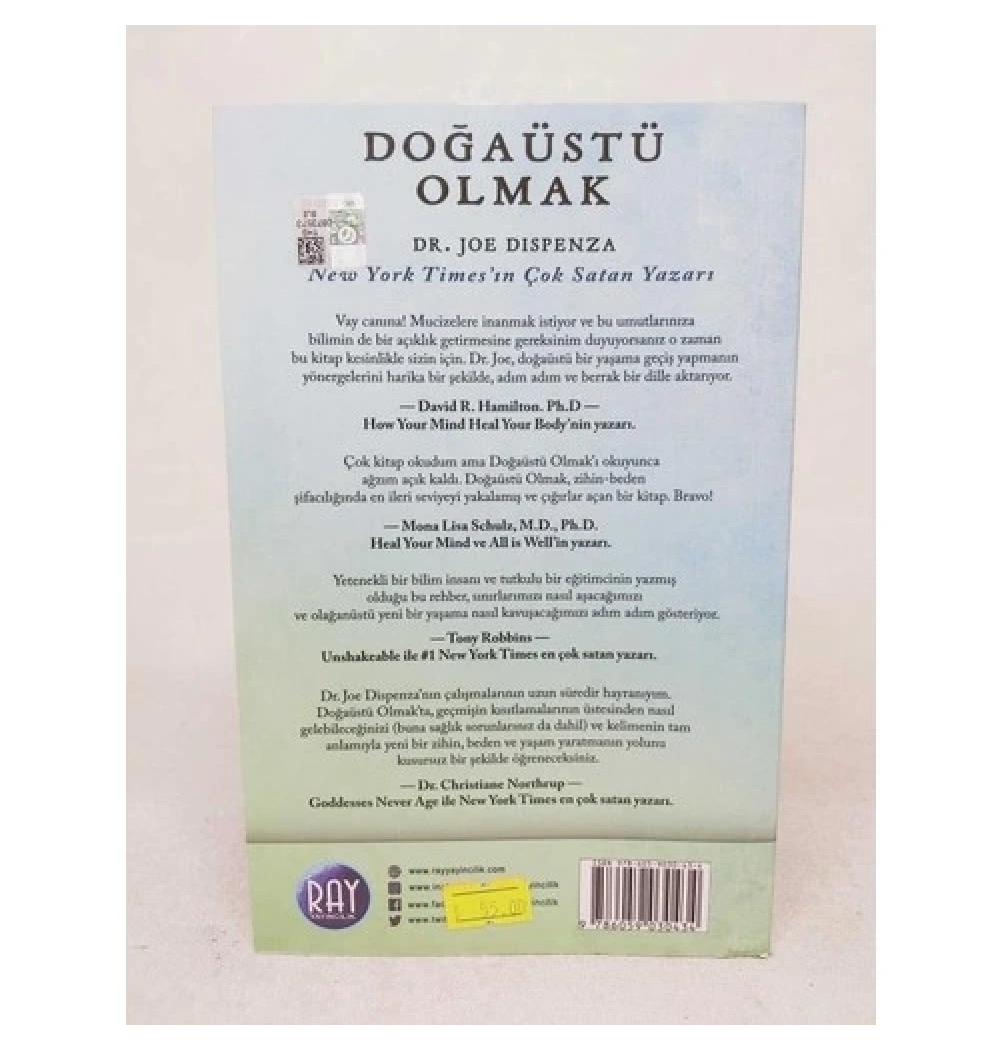 Doğaüstü Olmak  Joe Dıspenza  Diyojen Yayın
