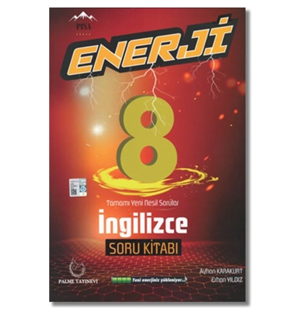 Palme 8.Sınıf İngilizce Enerji Soru Kitabı