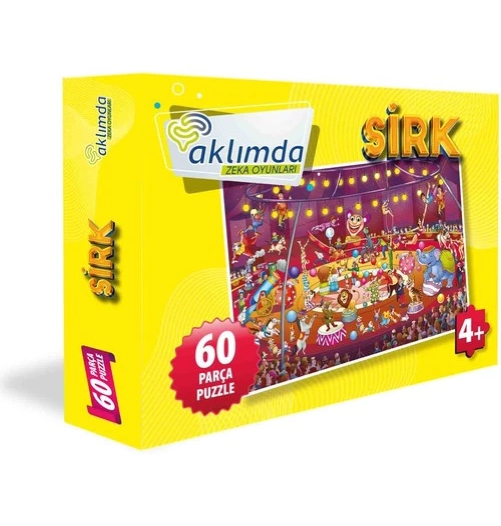 Si̇R 60 Parça Puzzle Aklımda Zeka Oyunlari