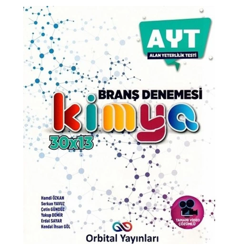 Orbital Ayt Kimya 30X13 Branş Denemeleri