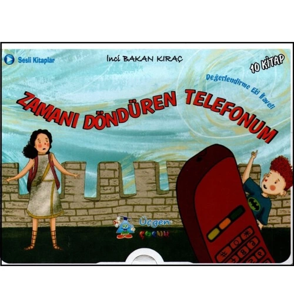 Zamanı Döndüren Telefonum 10 Kitap Set Üçgen Çocuk