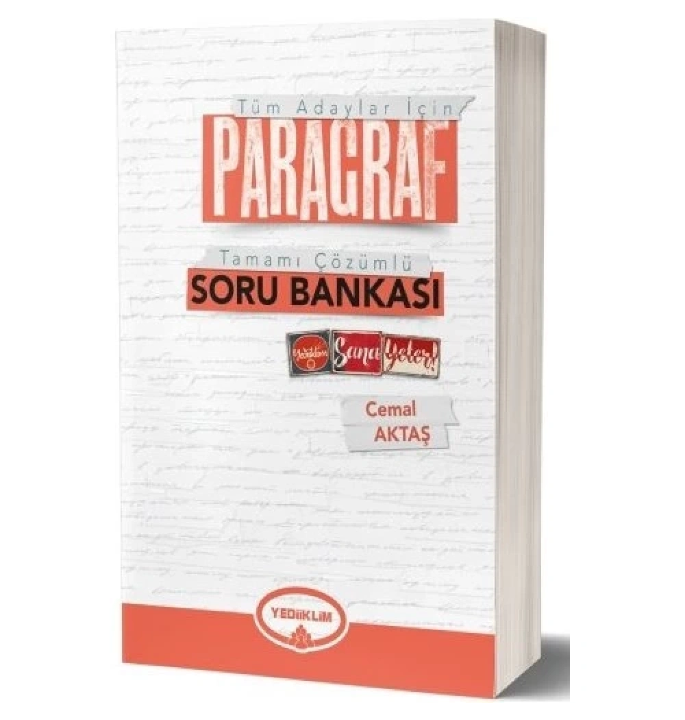 Tüm Adaylar Paragraf Soru Bankası   Yediiklim