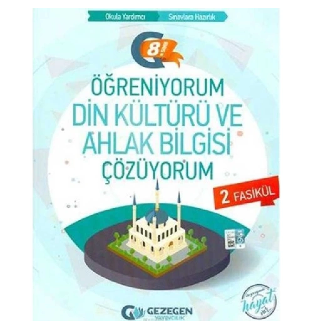 8.Sınıf Din Kültürü Öğreniyorum Çözüyorum   Gezegen