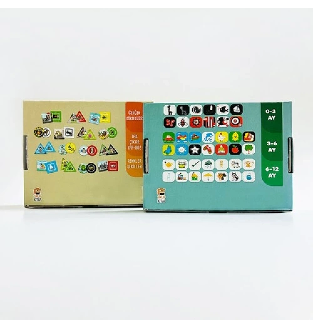 Bebeğim Öğreniyor  Tak Çıkar Kartlar 12-24 Ay Sincap  Kitap