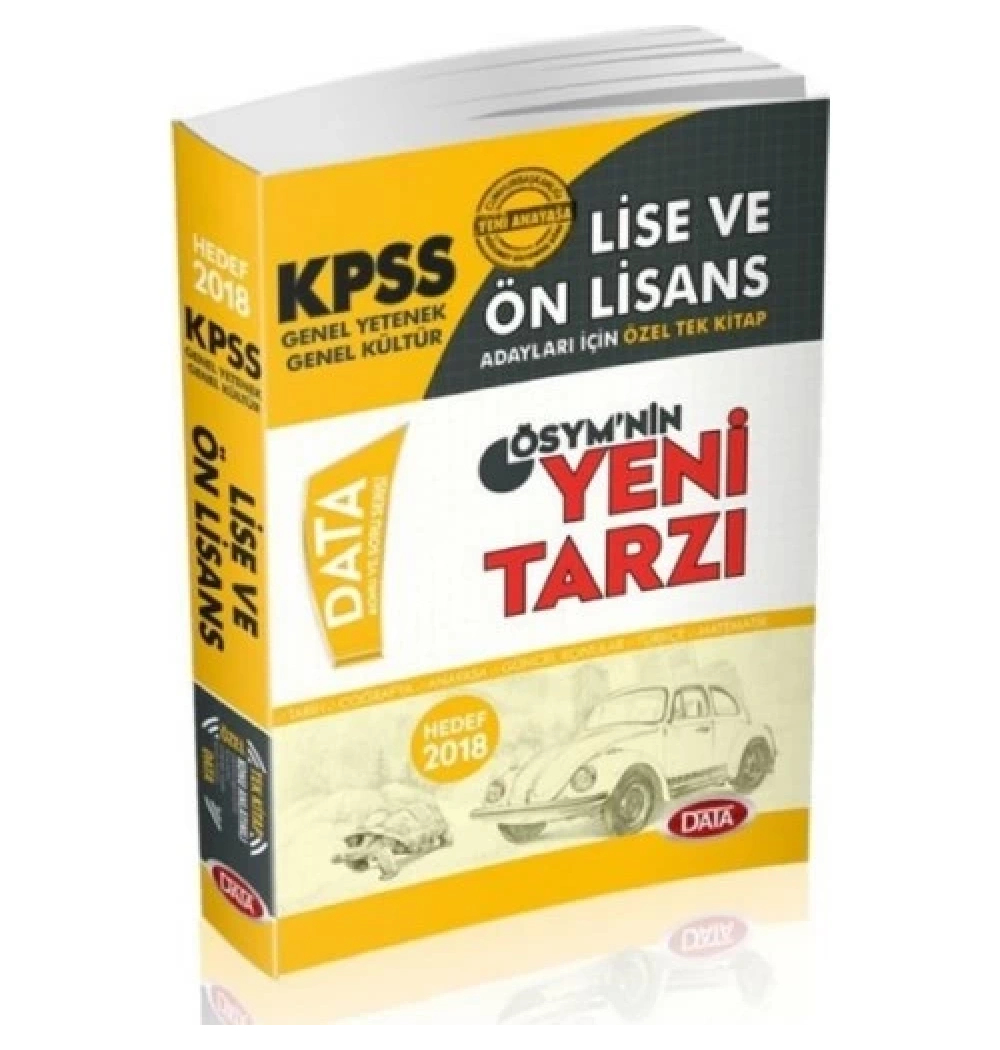 Data Kpss Lise Önlisans Gy Gk Tek Kitap Konu A.Soru Bankası