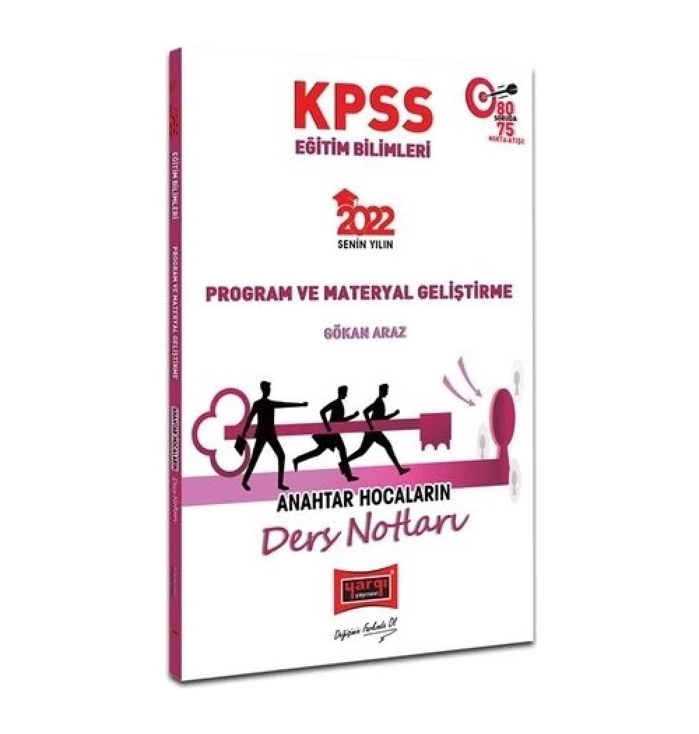 Yargı 2022 Kpss Eğitim Bilimleri Program Materyal Geliştirme Anahtar Ders Notları