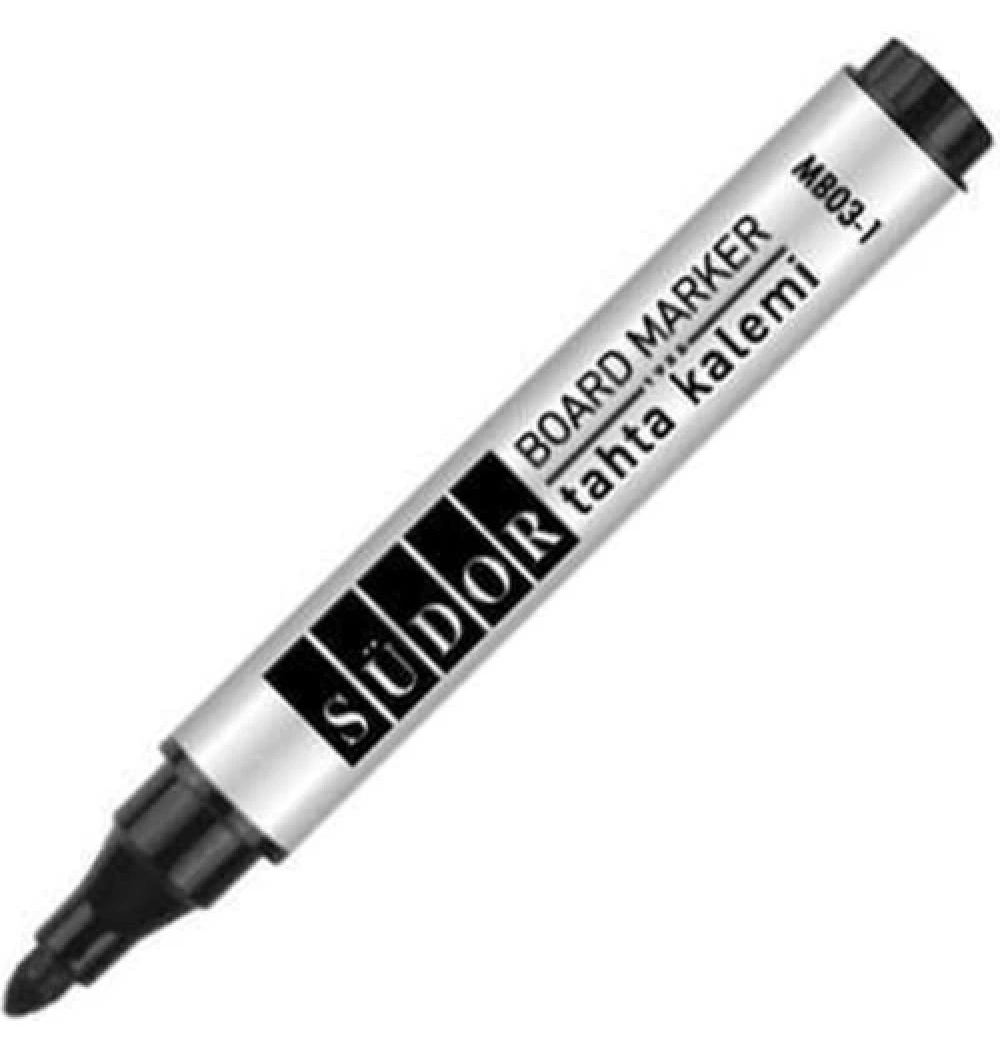 Südor Kullanat Tahta Kalemi Yuvarlak Uç Siyah Mb08-1