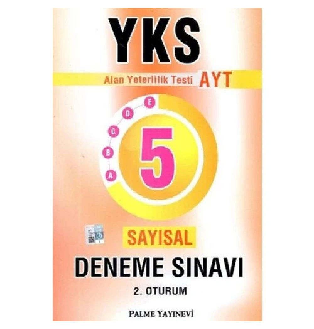 Palme Yks Ayt Sayisal 5 Deneme 2.Oturum