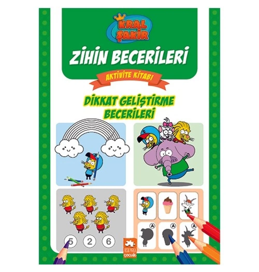 Kral Şakir Zihin Becerileri Dikkat Geliştirme Becerileri