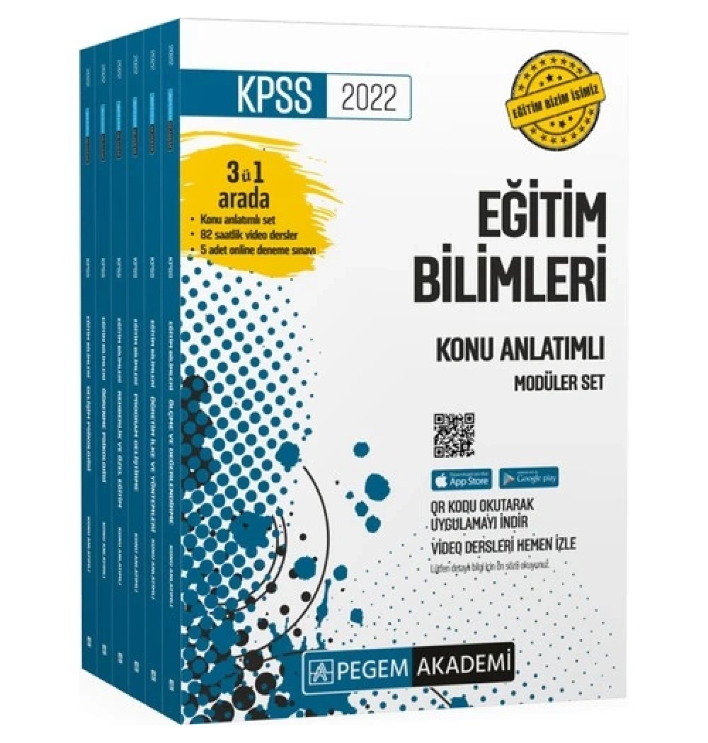Pegem Kpss 2022 Eğitim Bilimleri Konu Anlatımlı Modüler Set 6 Lı