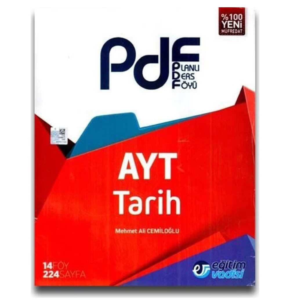 Ayt Tarih Planlı Ders Föyü Eğitim Vadisi