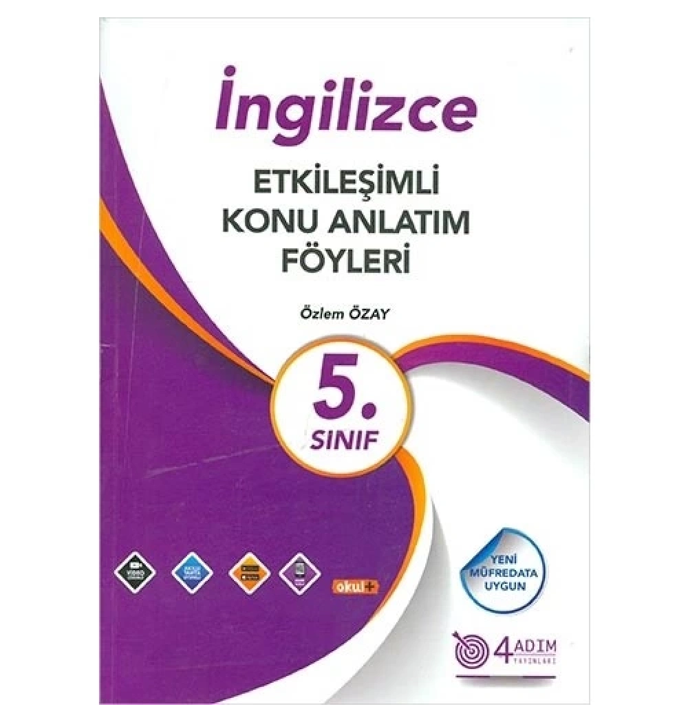 5. Sınıf İngilizce Etkileşimli Konu Anlatim Föyleri 4 Adım