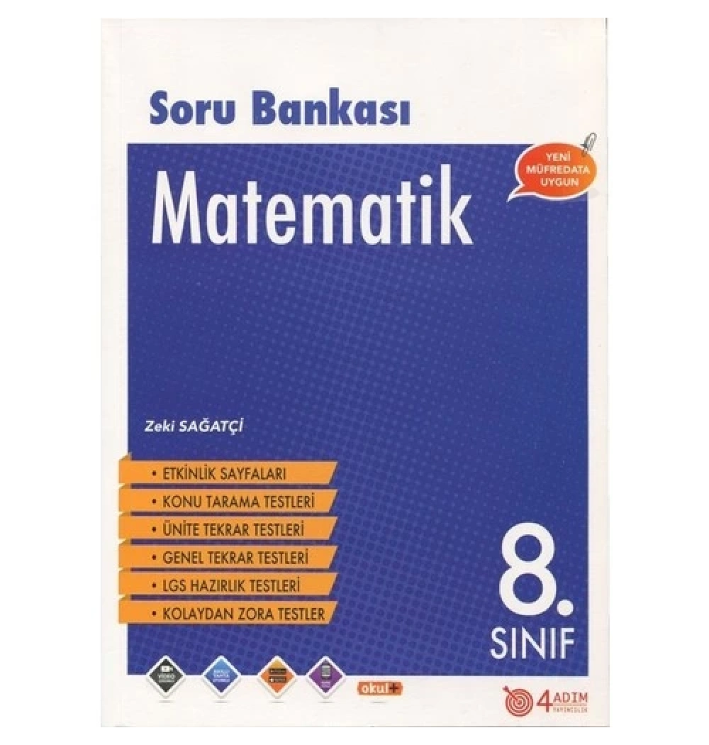 8. Sınıf Matematik Soru Bankası 4 Adım