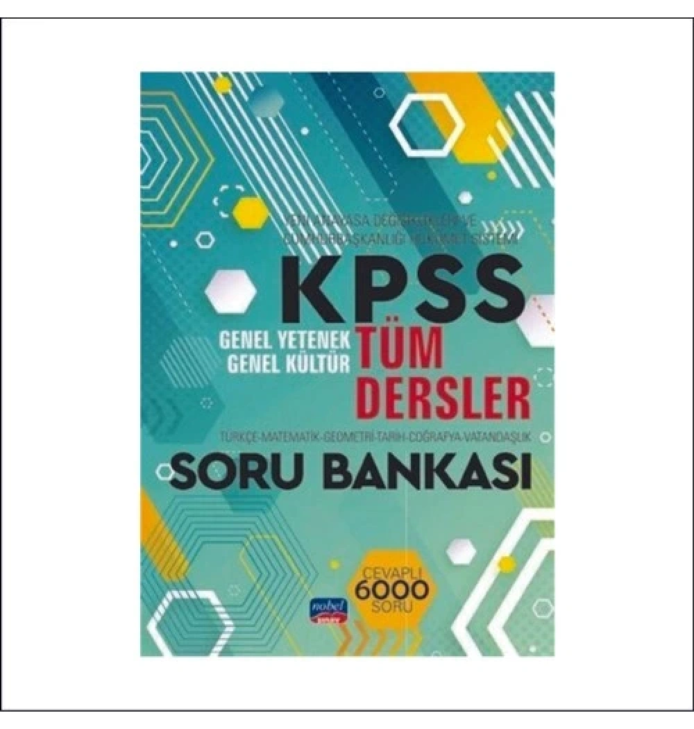 Nobel Kpss Gy Gk Tüm Dersler Soru Bankası