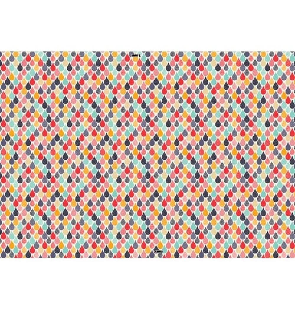 Keskin Color Ambalaj Kağıdı 70X100  Desenli Rulo 100350-99