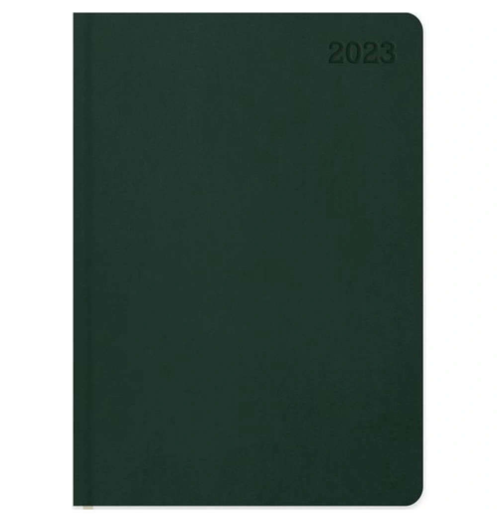Keskin Color 14X20 Günlük Termo Deri Ajanda Yeşil - 832903
