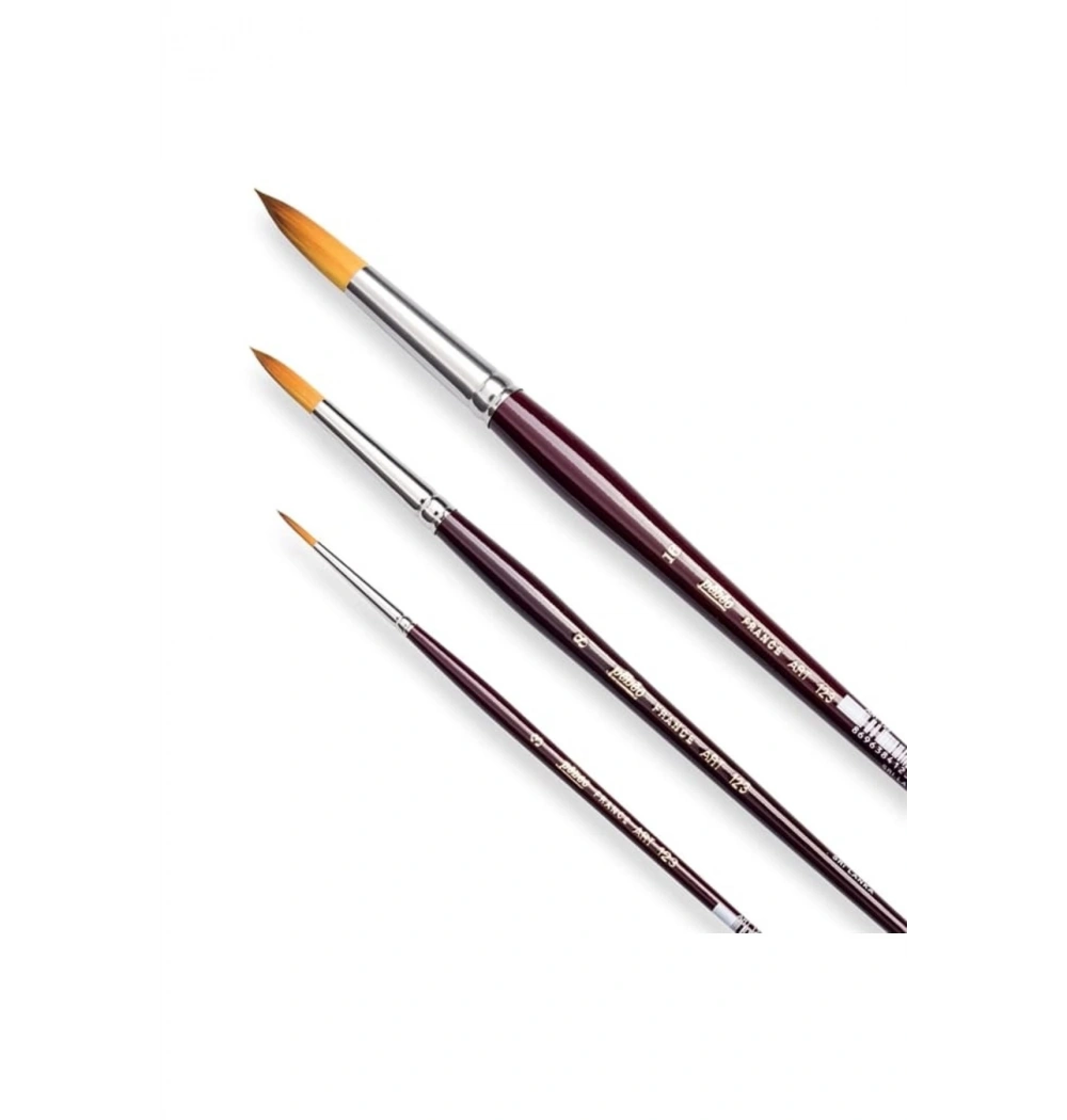 Pebeo 123-4 Sentetik Kıl Fırça