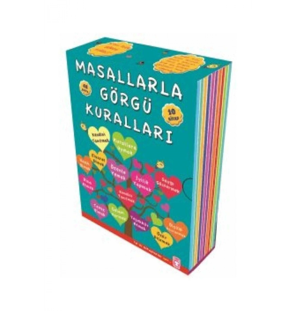 Masallarla Görgü Kuralları 10 Kitap Timaş Çocuk