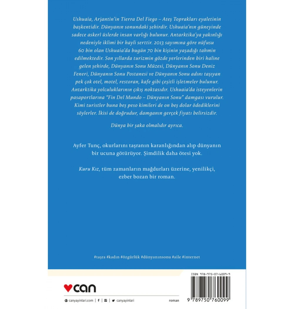 Kuru Kız Ayfer Tunç Can Yayınları