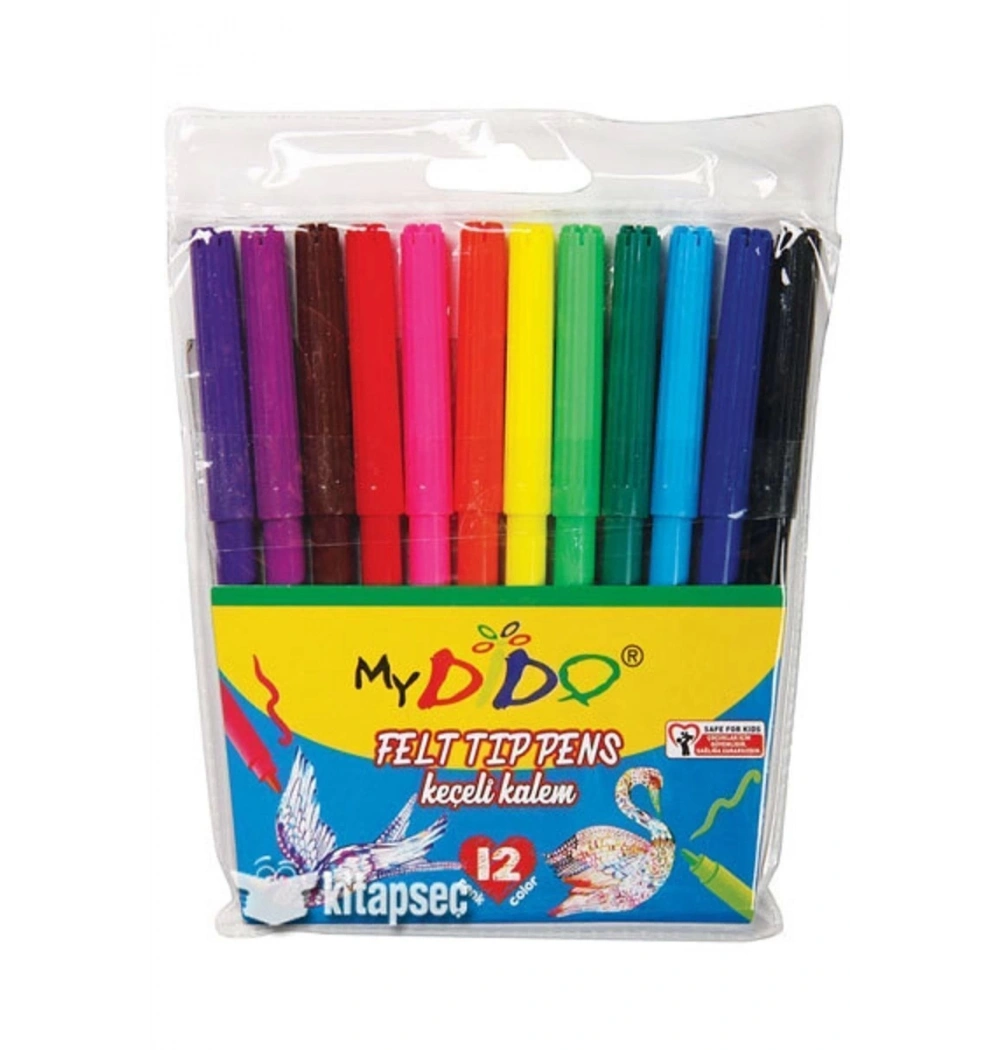 Südor Mydido Keçeli Kalem 12 Renk Kk01