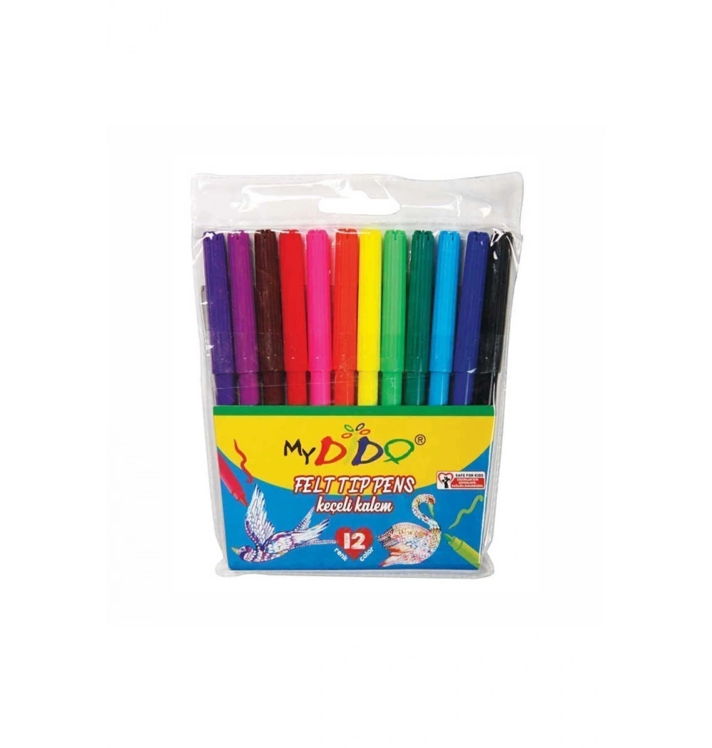 Südor Mydido Keçeli Kalem 12 Renk Kk01