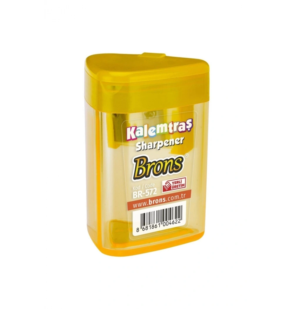 Brons Hazneli Kalemtraş Üçgen Br-572