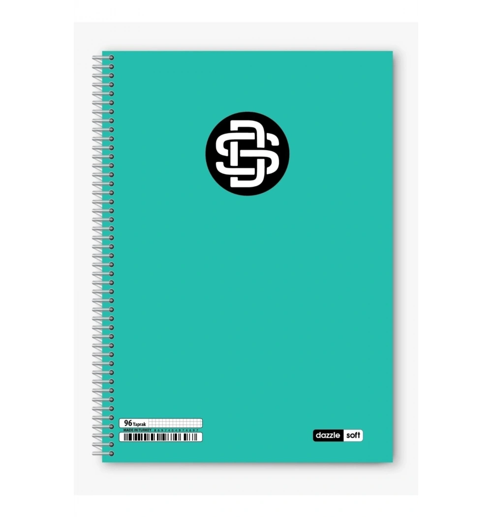Umut A-4 Dazzle Soft Spiralli Pp Kapak 72 Yp Kareli Defter