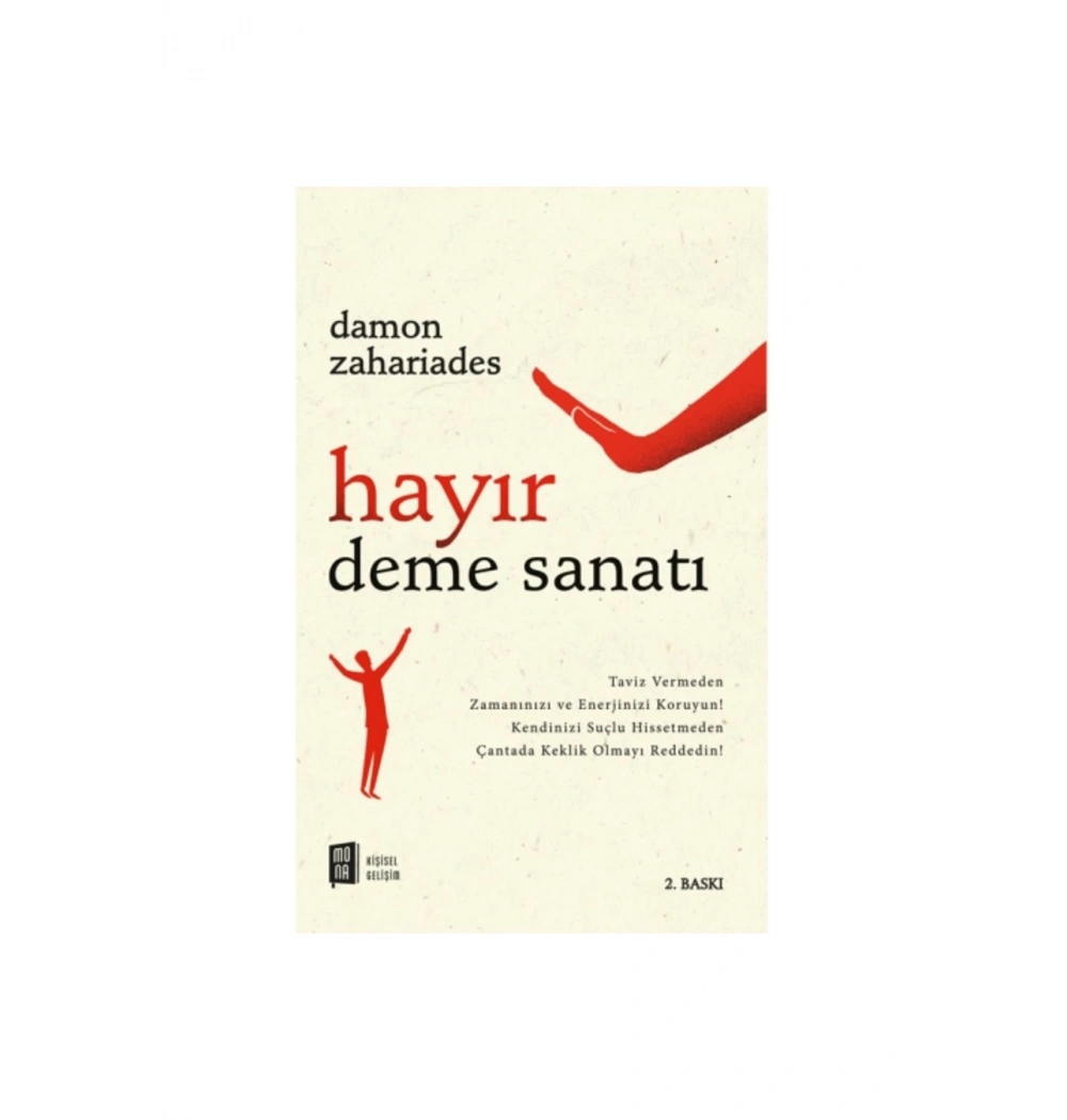 Hayır Deme Sanatı Damon Zahariades Mona Yayın