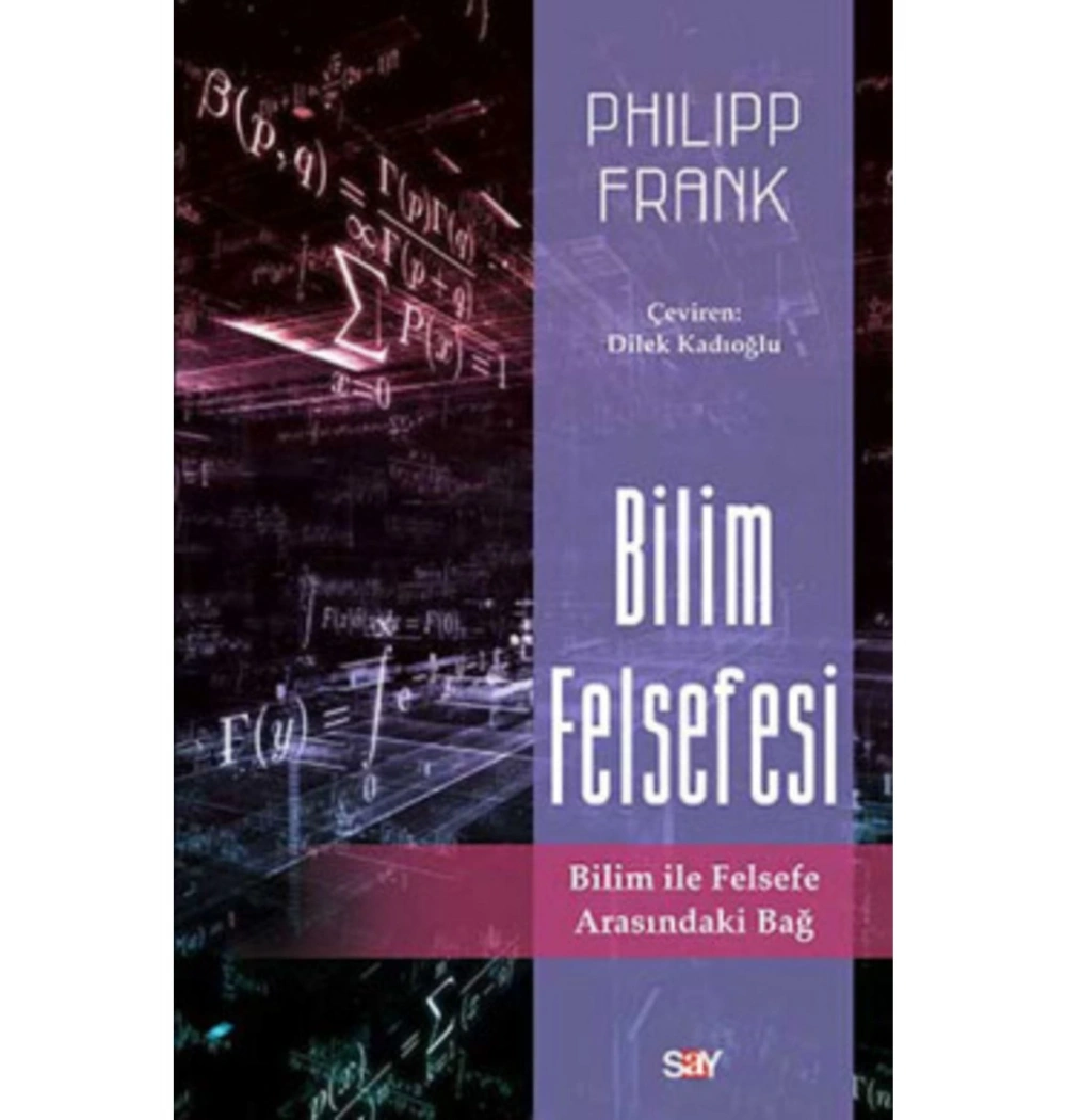 Bilim Felsefesi Phılıpp Frank Say Yayın