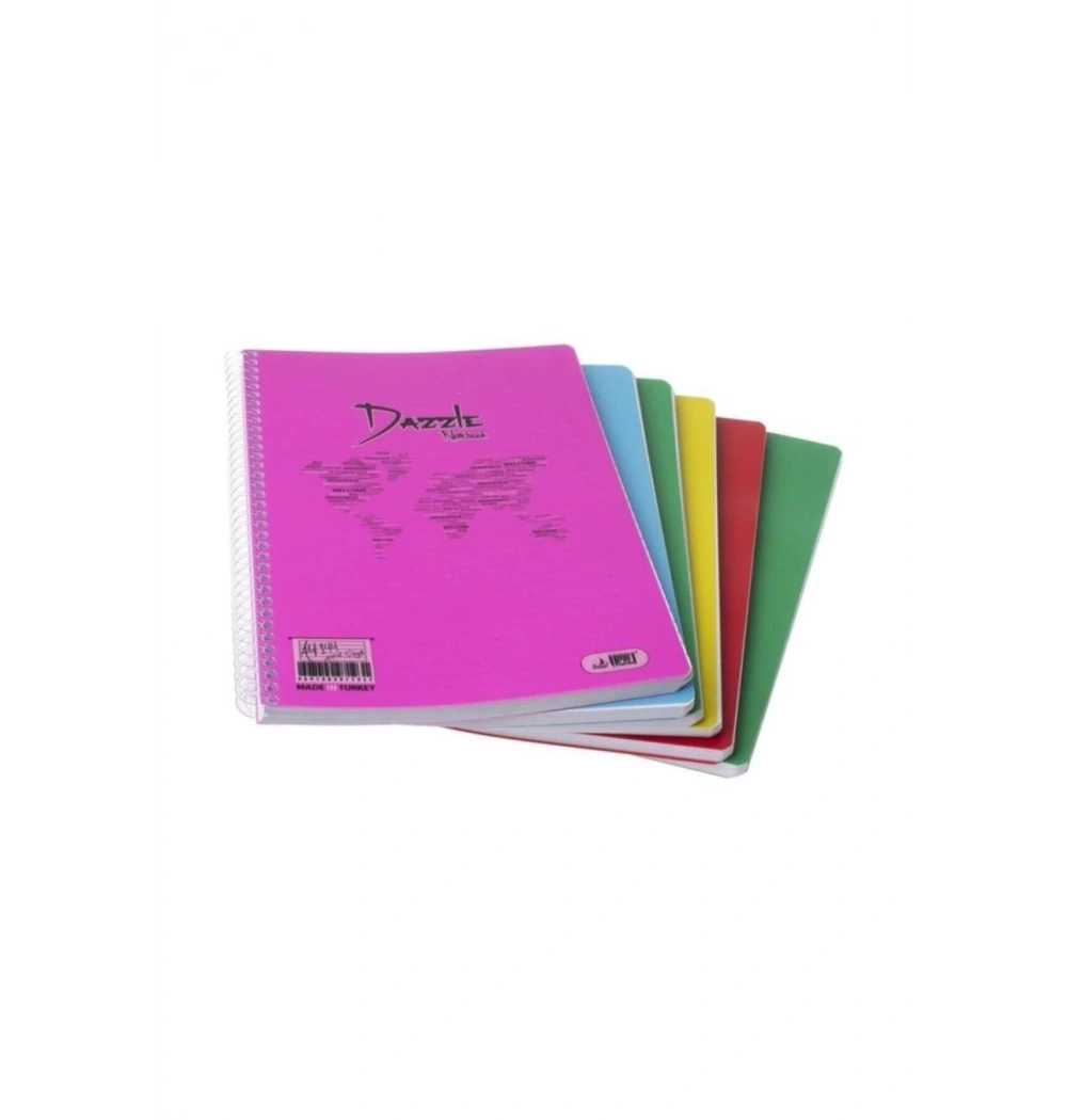 Umut Dazzle Notebook A4 Spiralli Pp Kapak 144 Yp Çizgili Defter