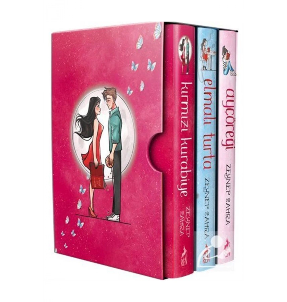 Ayçöreği Elmalı Turta Kırmızı Kurabiye 3 Lü Set Ren Kitap
