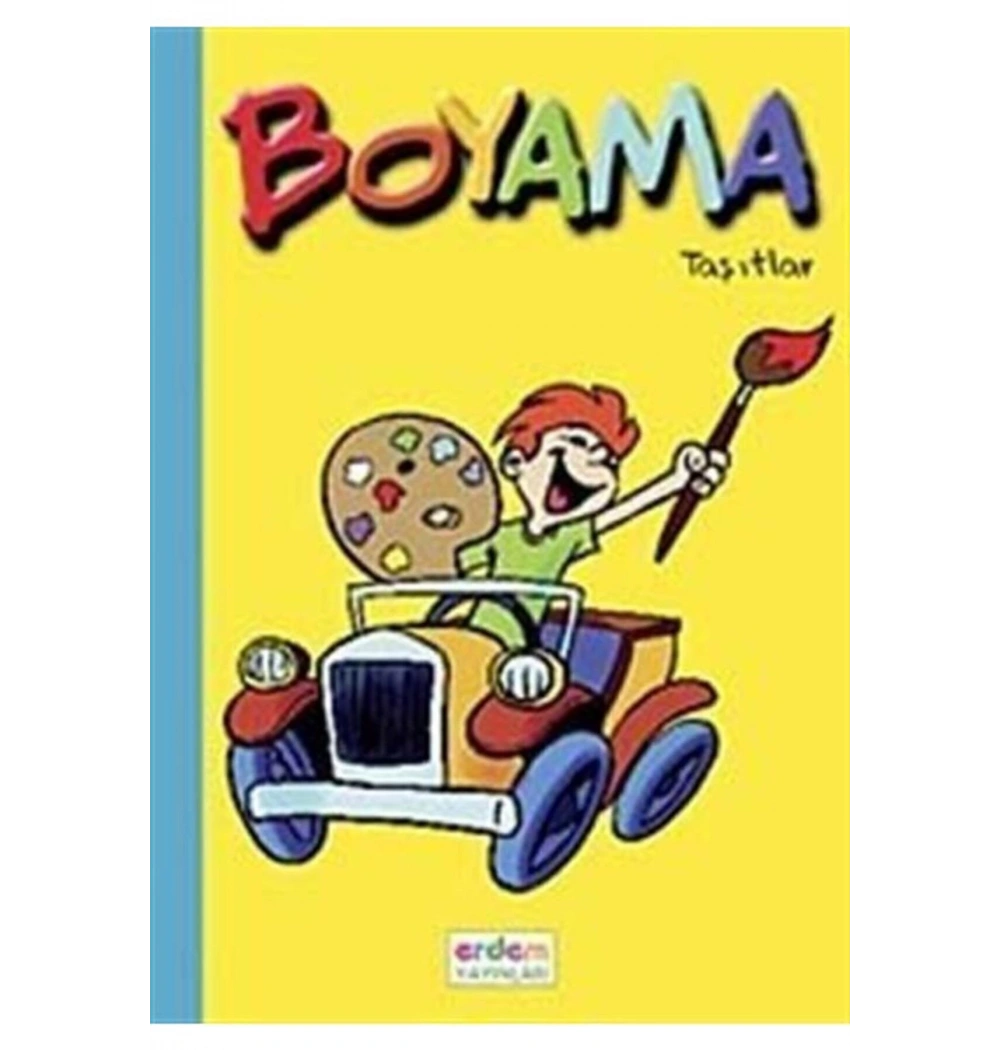 Boyama Kitabım Taşıtlar Meslekler  Minik Ada