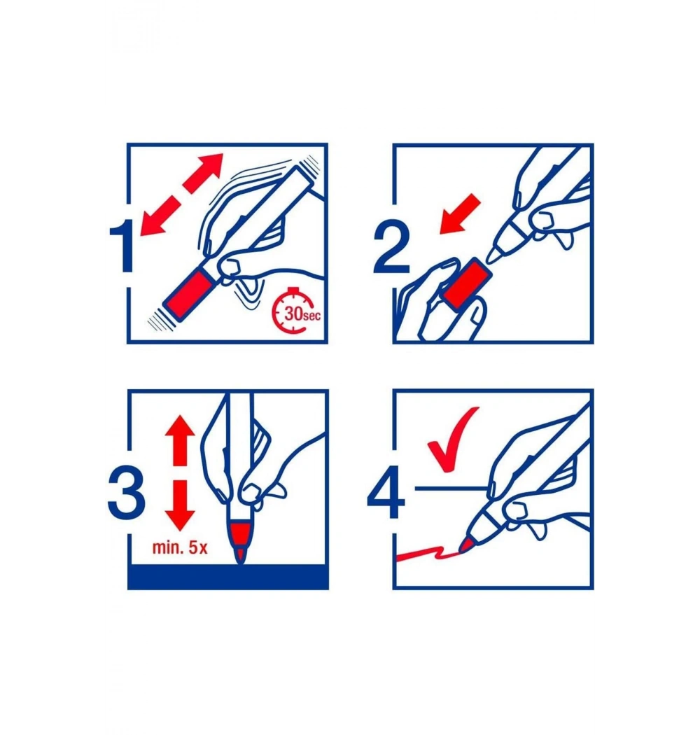 Edding 4090 Cam Kalemi Mavi 4-15 Mm