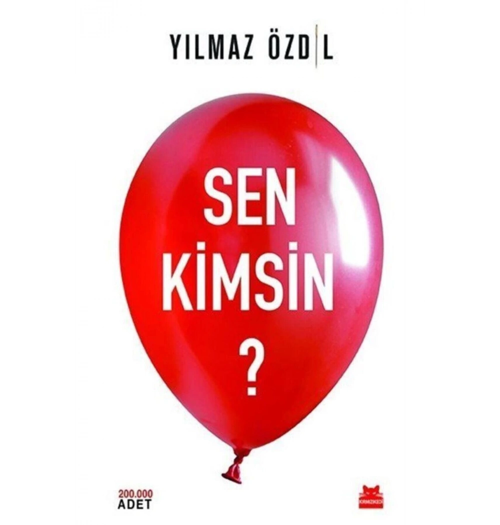 Sen Kimsin   Yılmaz Özdil  Kırmızı  Kedi