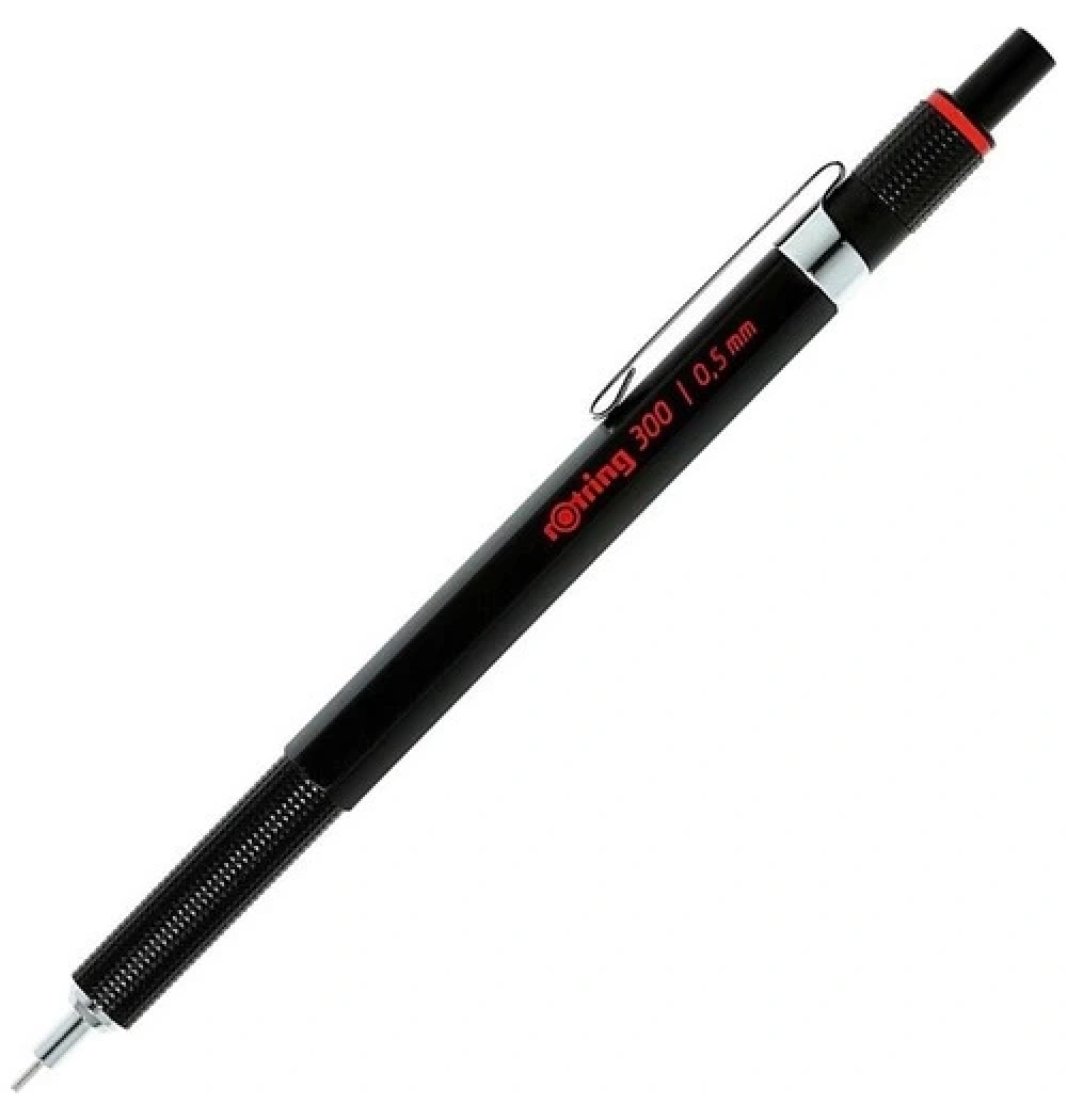 Rotring 300 Mekanik Kurşun Kalem, Siyah 0.5 Mm  1904726