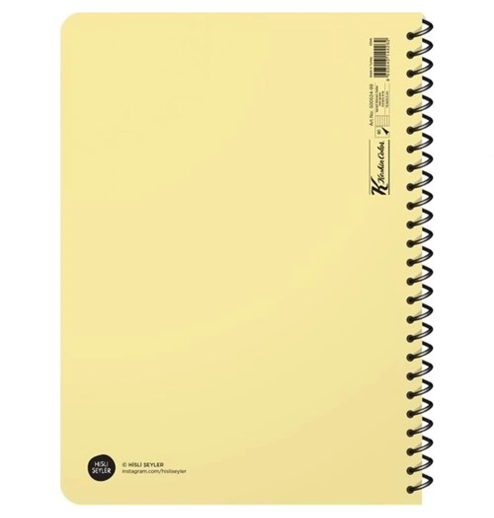 Keskin Color Hisli Şeyler A5 16.5*22.5 80 Yp Çizgili Sıkıldım Artık !!