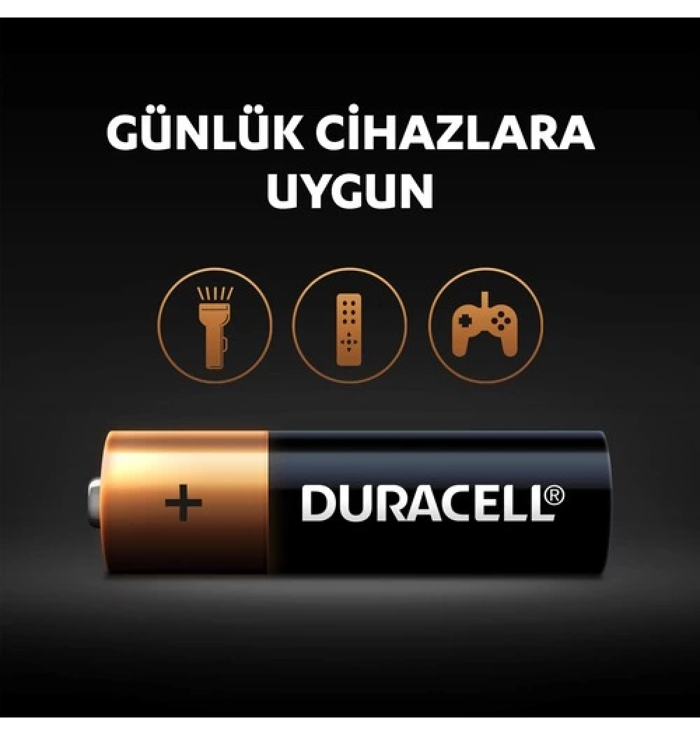 Duracell Kalem Pil (2 Li) Aa Lr6 - Mn1500