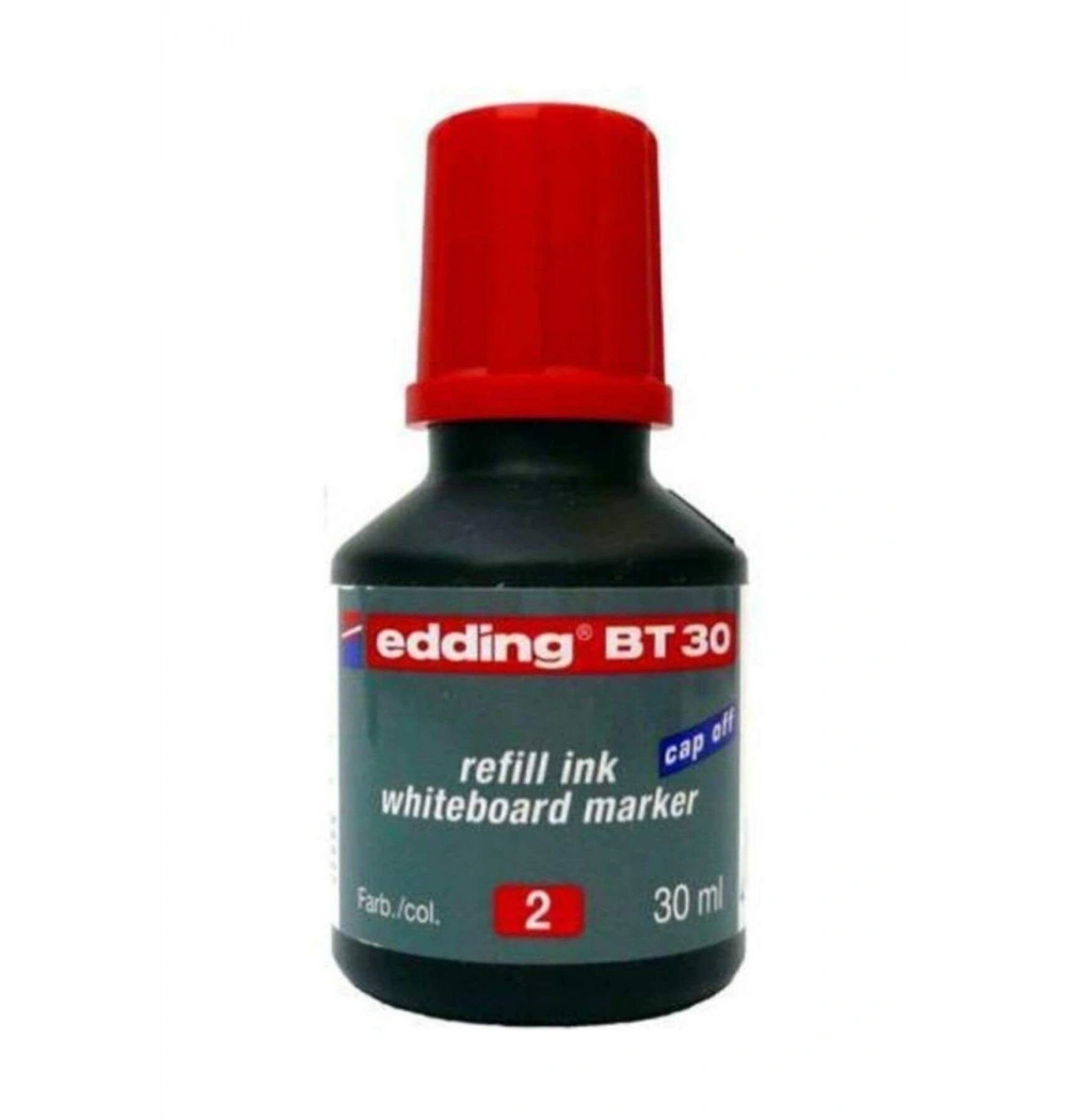 Edding E-Bt30 Refil Mürekkebi 30Ml Kırmızı Kod: Edbt3002