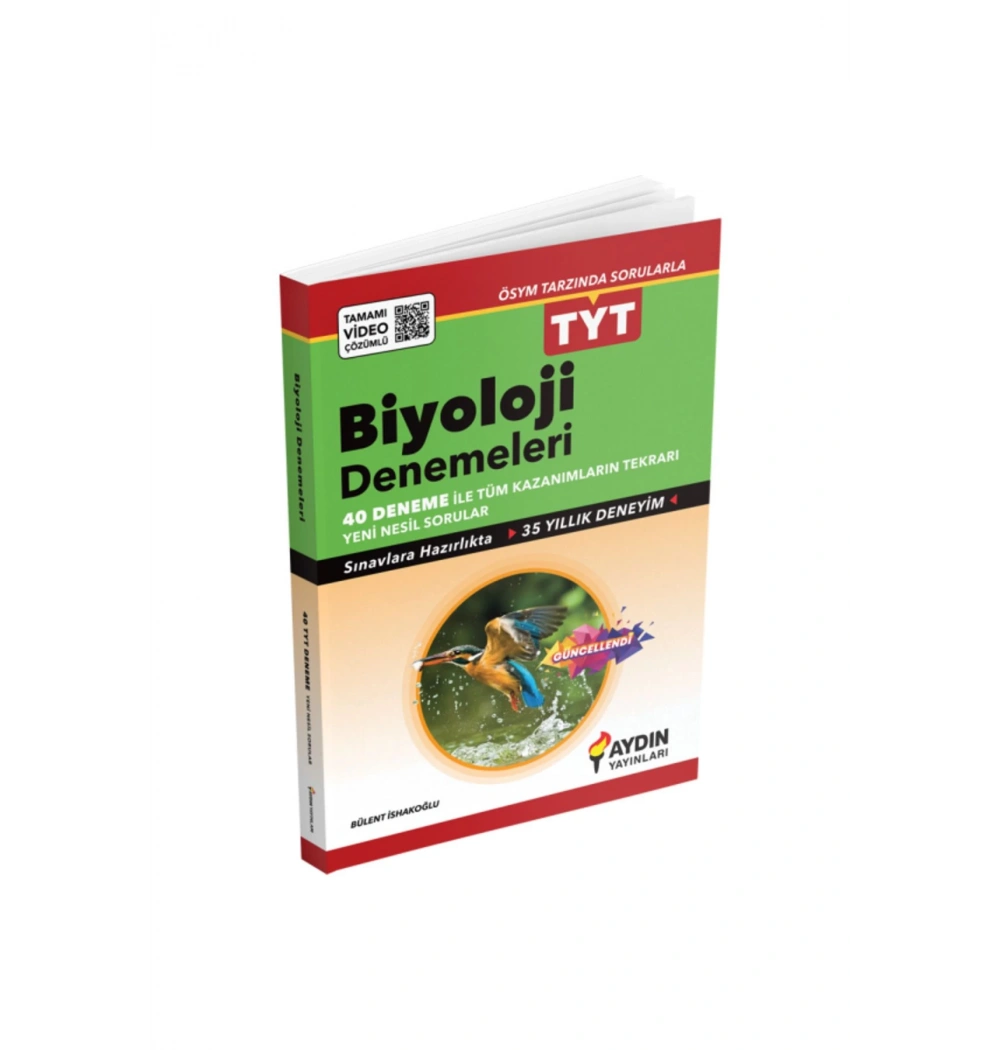 Aydın Tyt Biyoloji 40 Deneme