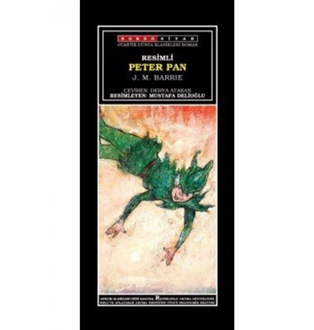 Peter Pan Bordo Siyah