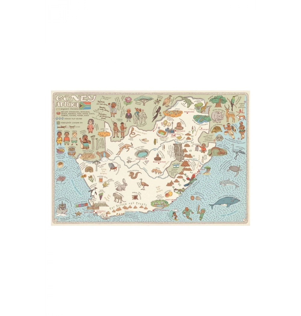 Atlas-Kıtalar Denizler Kültürler Arası Yolculuk Rehberi Ciltli