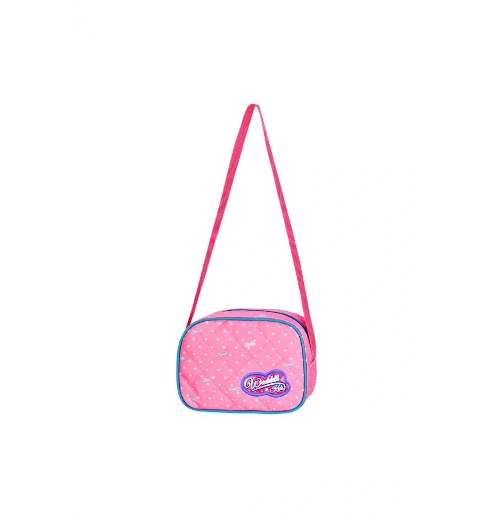 Pembe Benekli İlkokul Çantası Kız 5001 Özkara Çanta
