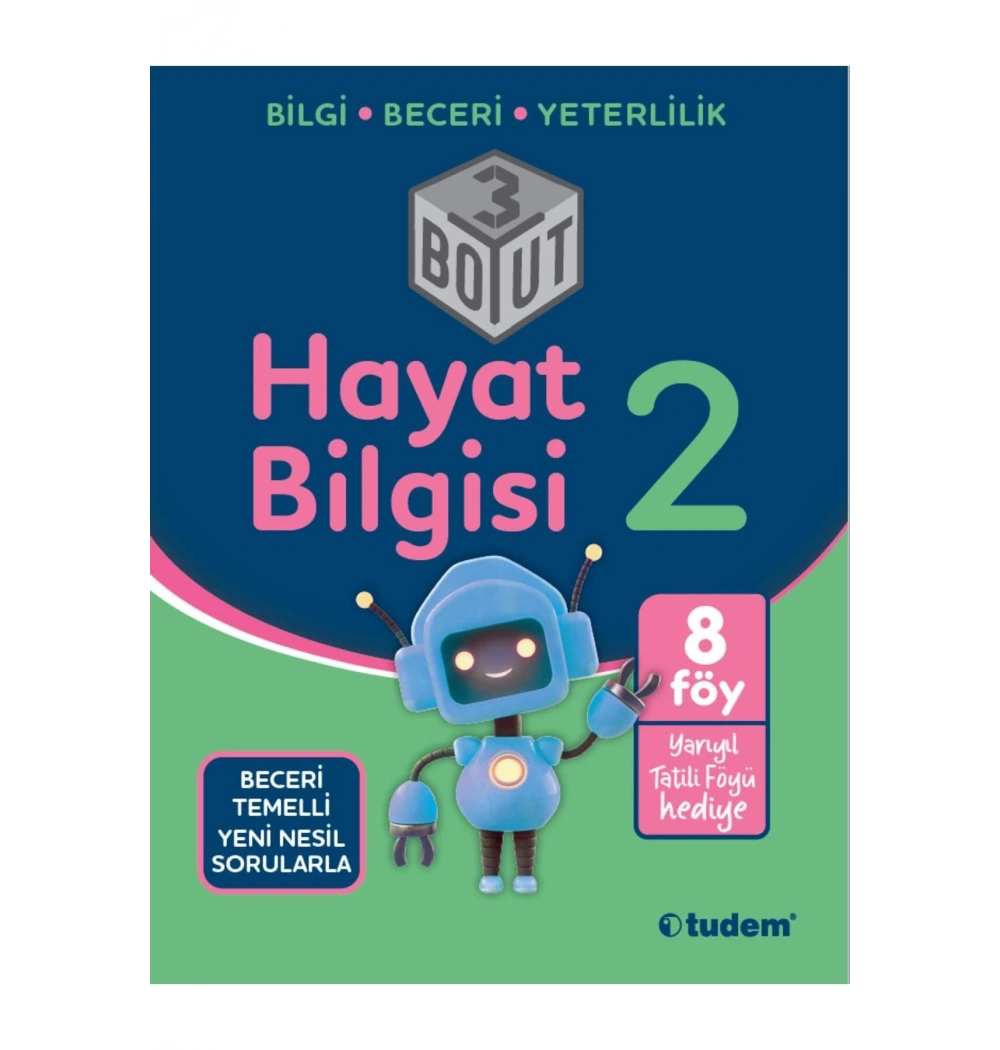 Tudem 2.Sınıf Hayat Bilgisi 3 Boyut