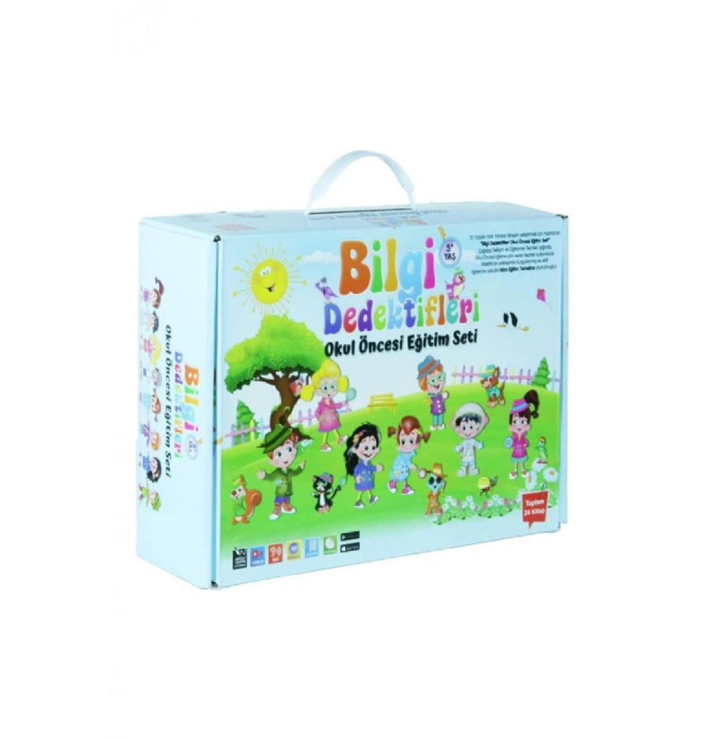 Bilgi Dedektifleri 5 Yaş  Okul Öncsi Eğitimi Full Set 24 kitap İlkadım