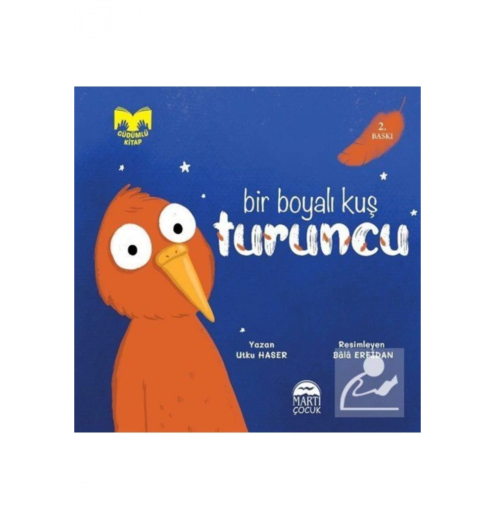 Bir Boyalı Kuş Turuncu Martı Çocuk