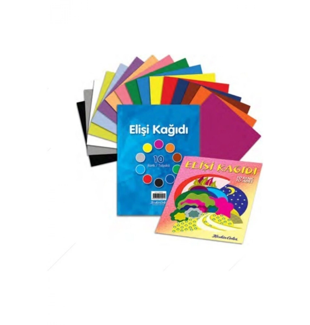Keskin Color 10Lu Dosyalı Elişi Kağıdı 180030-99