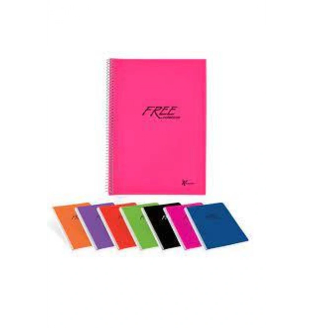 Keskin Color A4 80 Yp. Çizgili Pp Kapak Free Defter