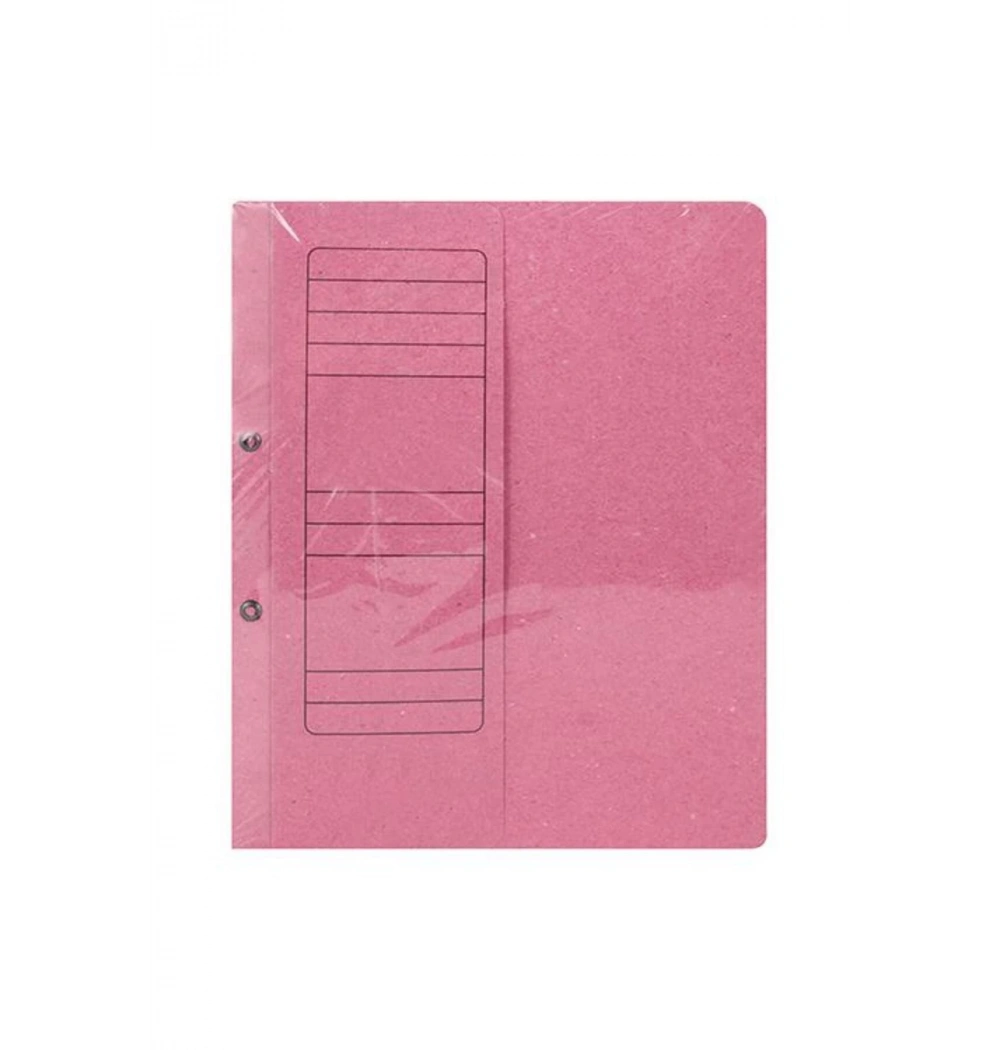 Alemdar Karton Dosya Yarim Kapak Pembe 400