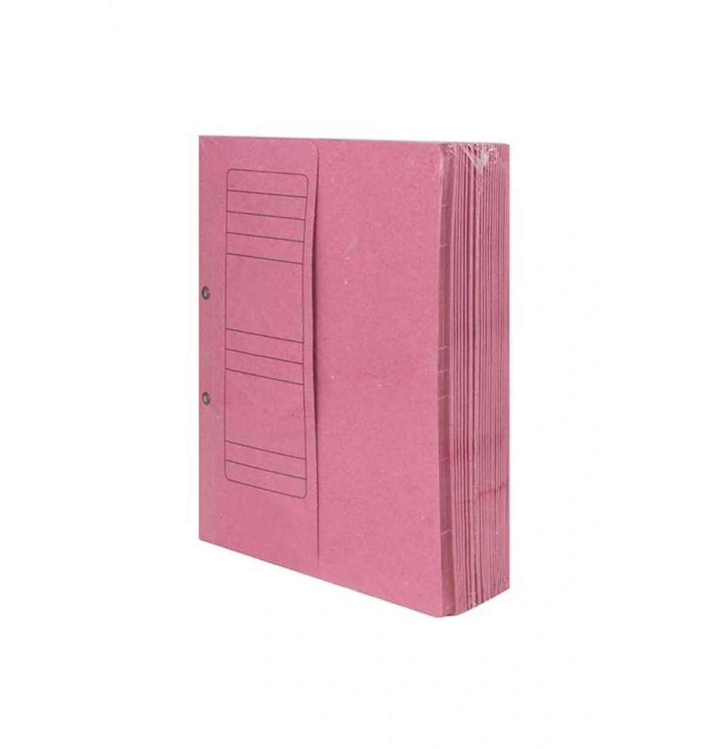 Alemdar Karton Dosya Yarim Kapak Pembe 400